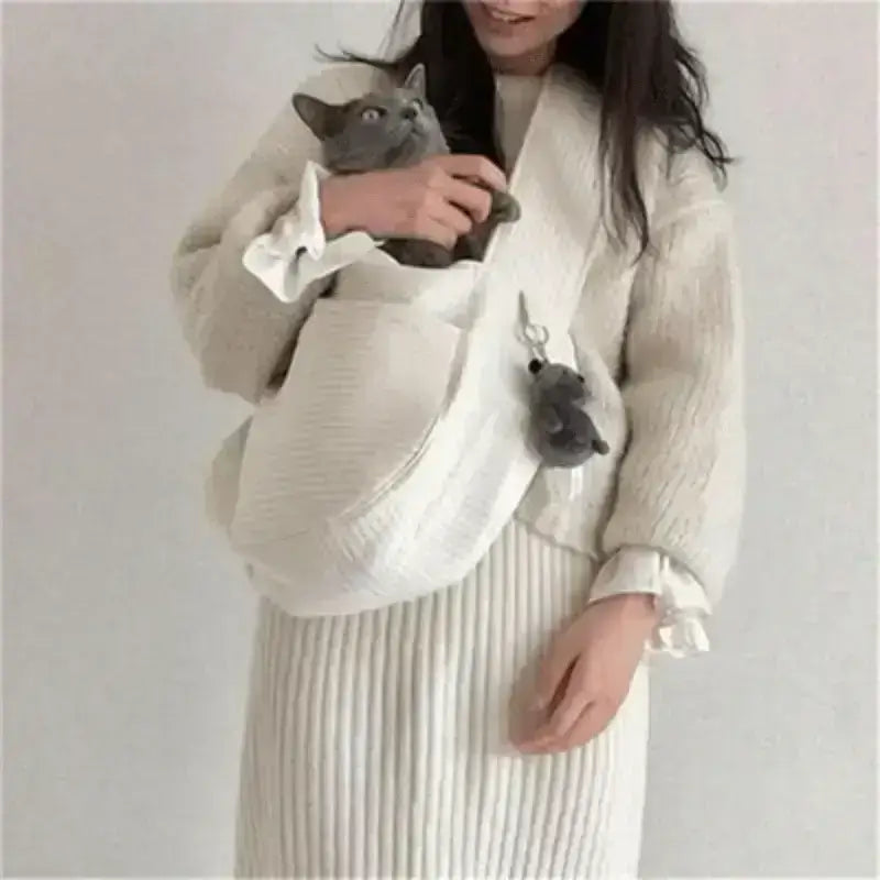 Cat Sling Carrier at Loli The Cat Collection