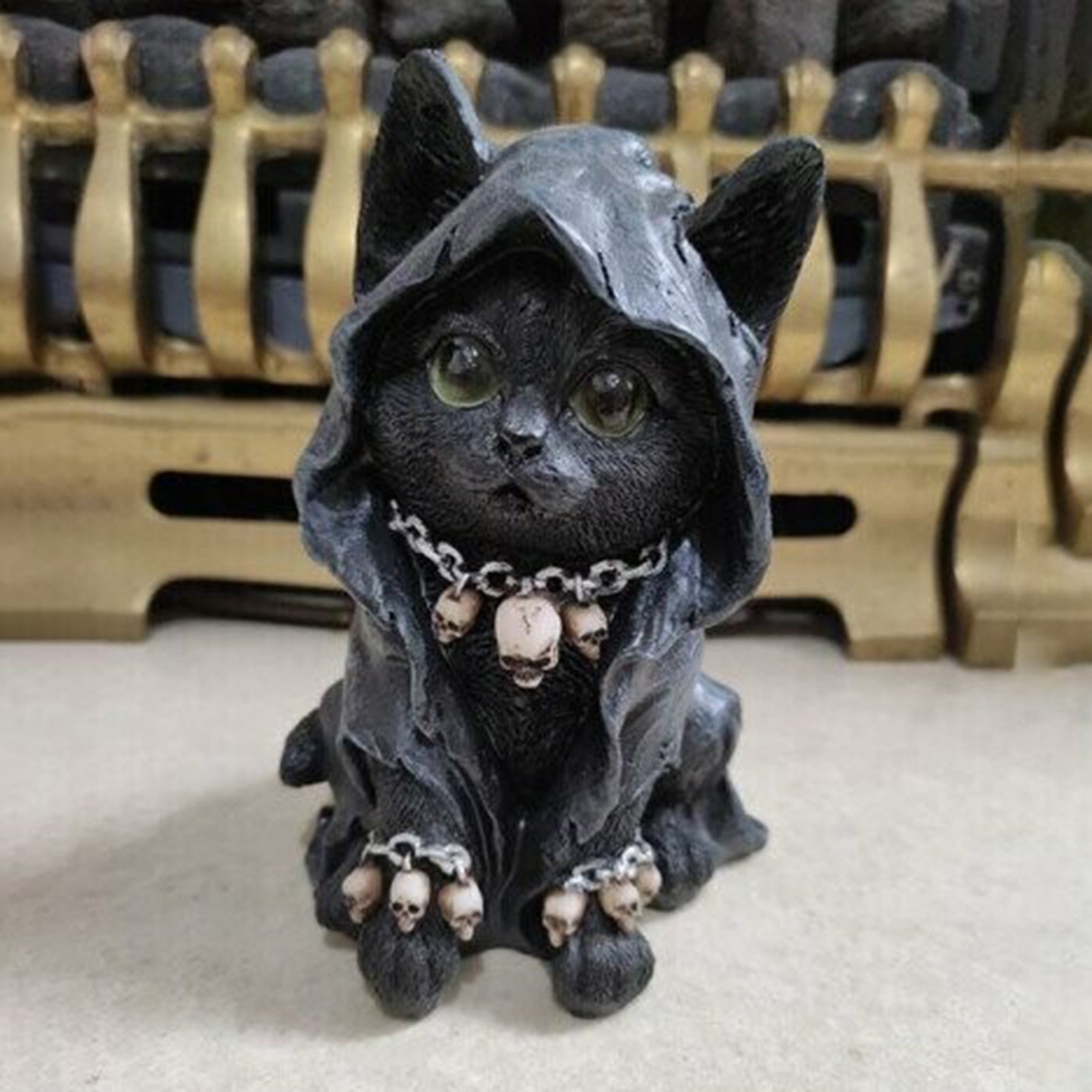 Black Cat Statue - Loli The Cat