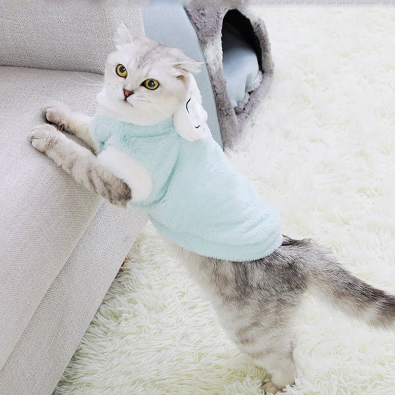 Cat Furry Tail Ball Sweater - Loli The Cat