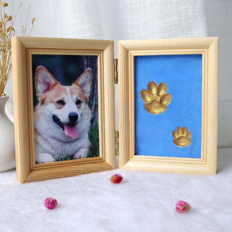 Cat Hand and Foot Print Frame Set - Loli The Cat