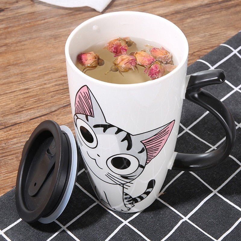 Cat Kawaii Ceramics Mug - Loli The Cat