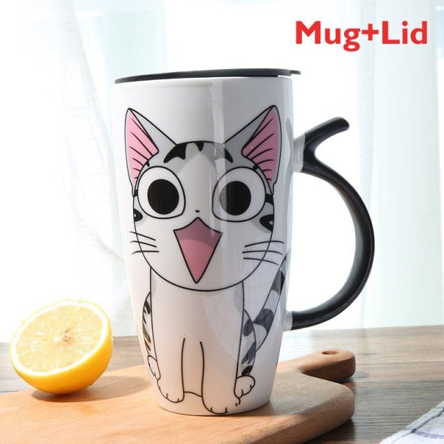 Cat Kawaii Ceramics Mug - Loli The Cat