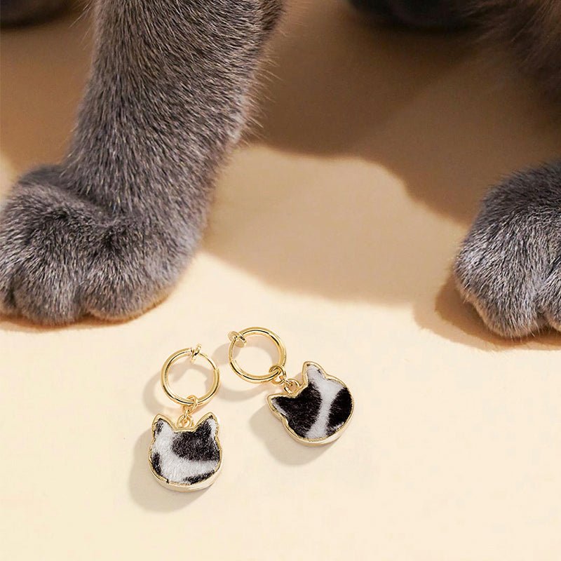Cat Temperament Clip Earring - Loli The Cat