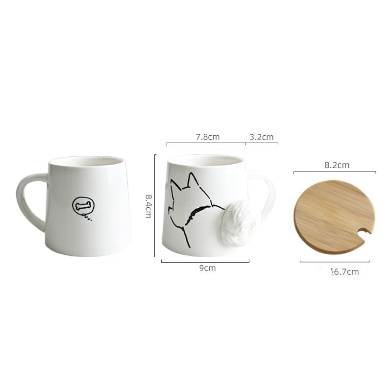 Creative Kitten Ceramic Mug - Loli The Cat