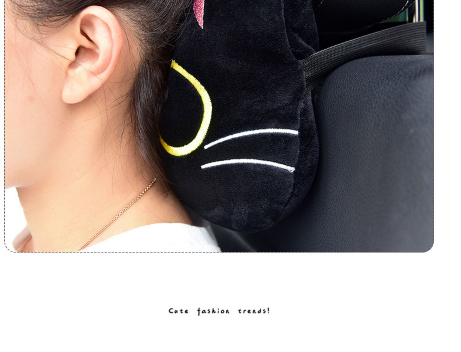 Cute Cat Car Accessories- Neck Pillow - Loli The Cat