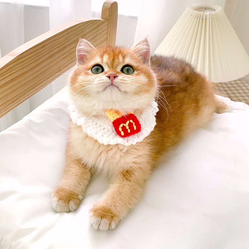 Cute Cat Fries Collar - Loli The Cat