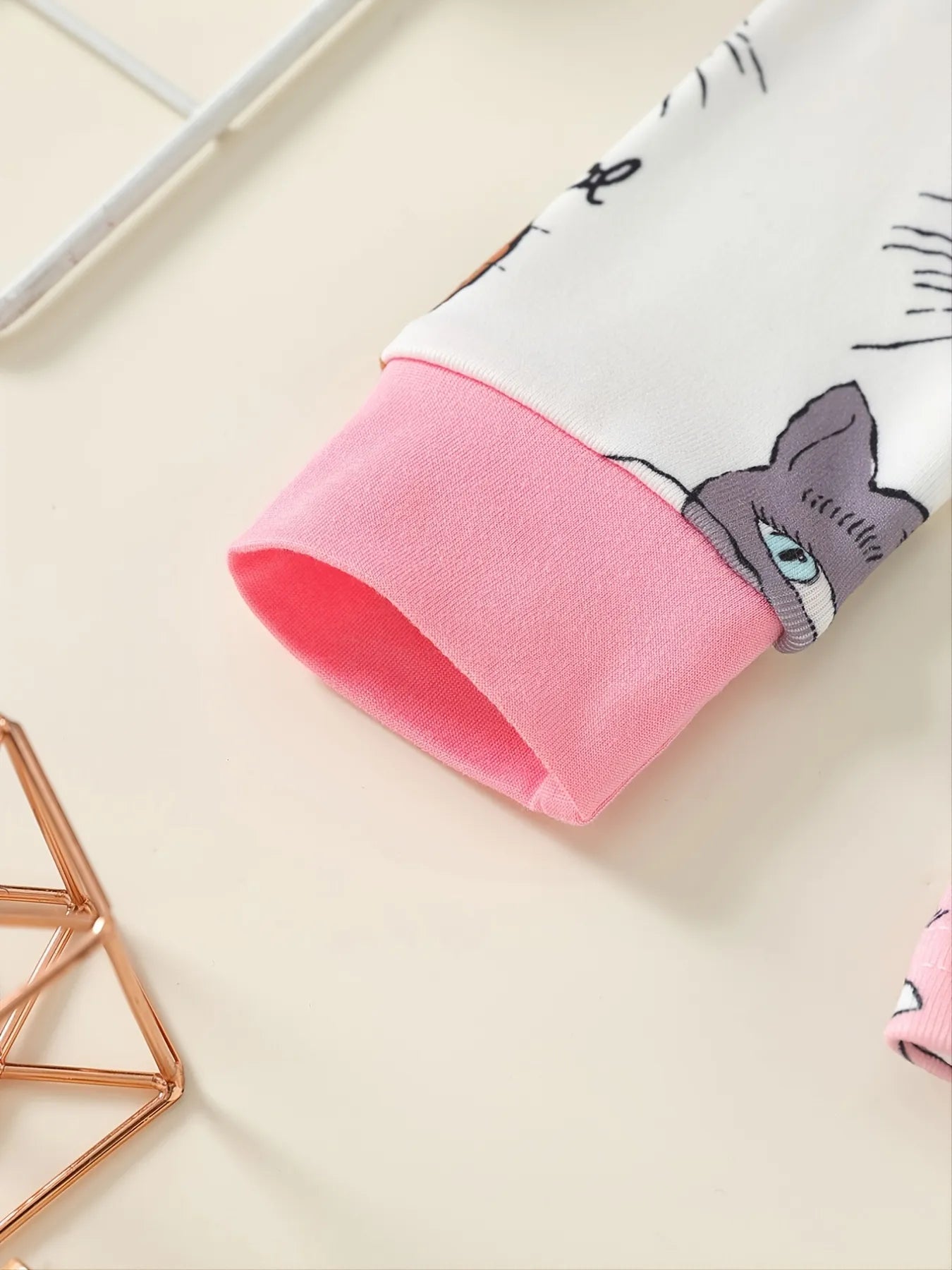 Cute Cat Head Kids Sleepwear Set - Loli The Cat