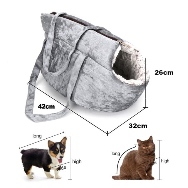 Pets Plush Carrying Bag - Loli The Cat