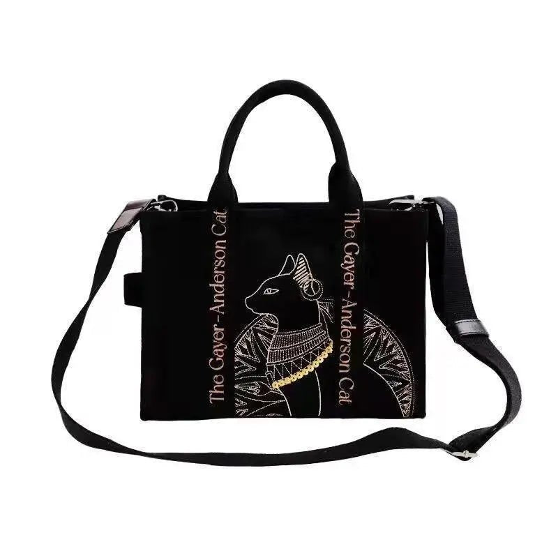 The Gayer Anderson Cat Printed Shoulder Bag - Loli The Cat