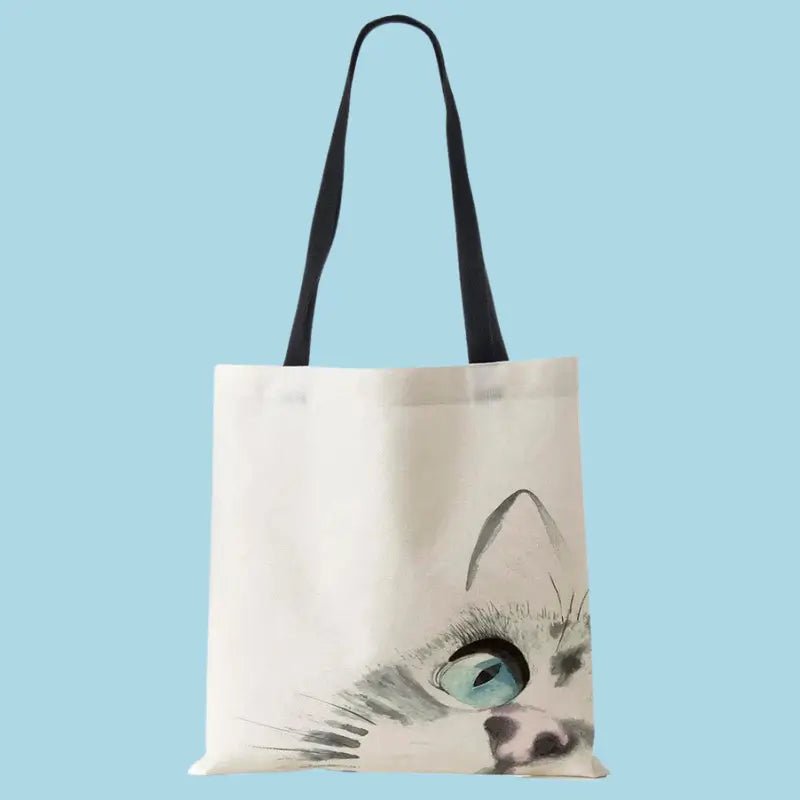 Watercolor Cat Shopping Bag - Loli The Cat